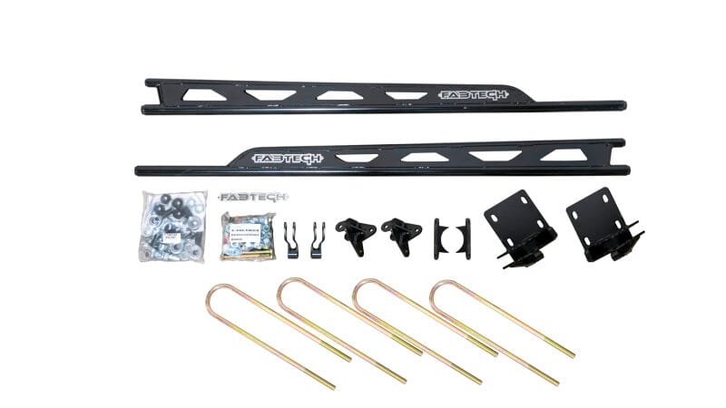 Fabtech — Fabtech 2023+ Ford F250/F350 4WD Super Duty Floating Rear Traction Bar System