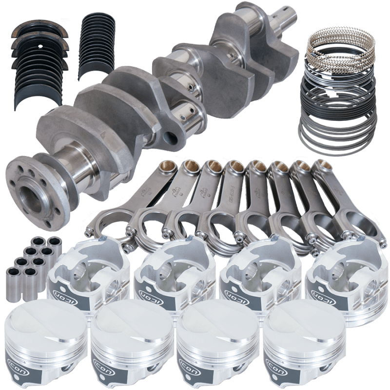 Eagle — Eagle Chevy 454 4.000in Crank 6.135in H-Beam 18cc Closed Chamber 4.280in Pistons Rotating Assembly
Competition Assembly