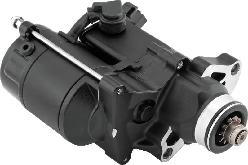 TwinPower — Twin Power 07-17 Big Twins +06 Dyna Exc M8 1.4 Kw Starter Black Replaces H-D 31618-06A
