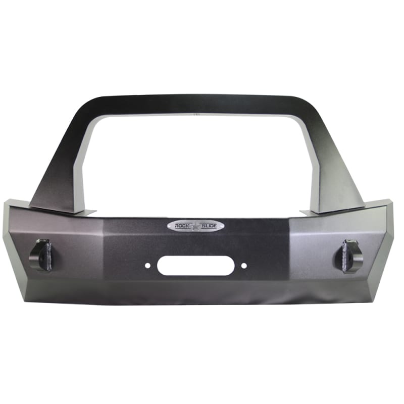 Rock Slide Engineering — Rock Slide 18-22 Jeep JL 2-4 Door Rigid Shorty Front Bumper / Complete With Winch Plate
Shorty Front Bumper