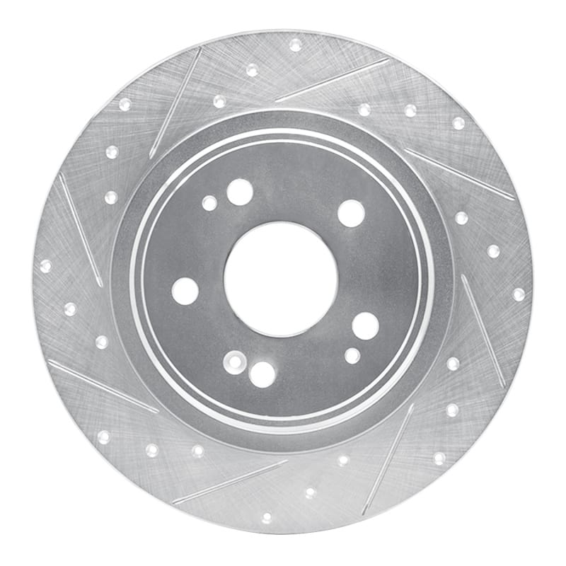 R1 Concepts — R1 17-20 Acura MDX Rear Left Drilled & Slotted Silver Brake Rotor
R1 Brake Rotor Drill