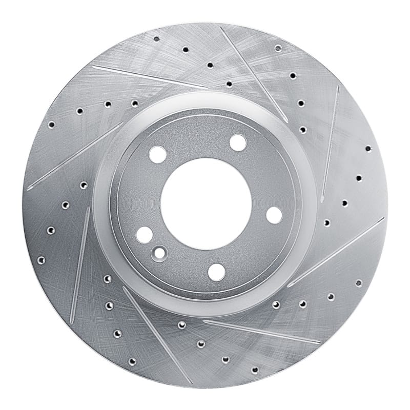 R1 Concepts — R1 19-25 Mercedes-Benz G550 Front Right Drilled & Slotted Silver Brake Rotor
R1 Brake Rotor Drill