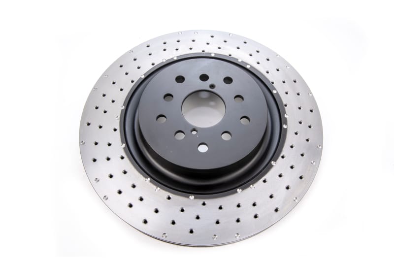 DBA — DBA 04-17 Subaru WRX STi Front Cross Drilled/Dimpled 4000 XD Series Rotor
Brake Rotor