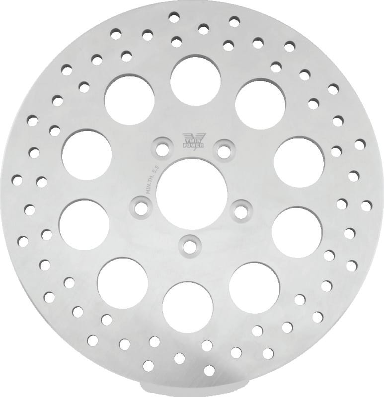 TwinPower — Solid Rotor Holes, Rear 11.8 in.