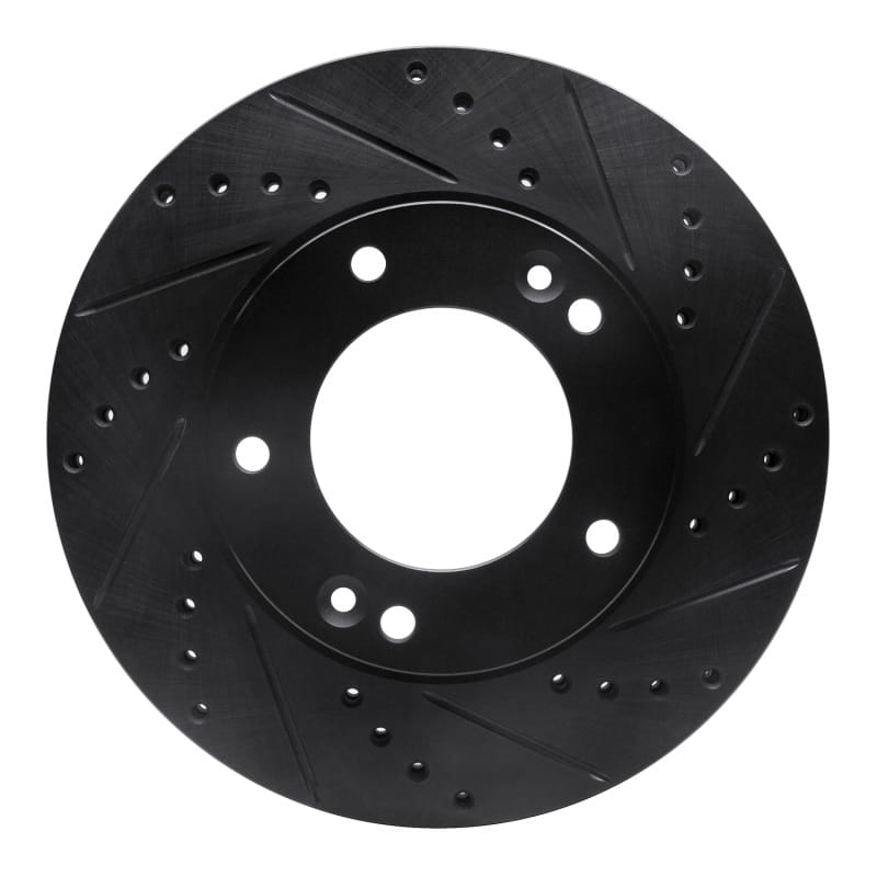 R1 Concepts — R1 2007-2009 Kia Sorento Front Right Drilled & Slotted Black Brake Rotor
R1 Brake Rotor Drill