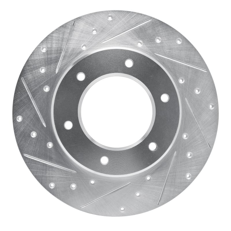R1 Concepts — R1 79-80 Toyota Pickup Front Left Drilled & Slotted Silver Brake Rotor
R1 Brake Rotor Drill