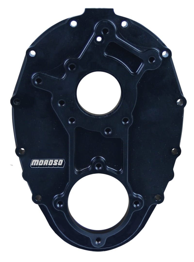Moroso — Moroso Chevrolet Small Block Timing Cover - Raised Cam - Sprint Car - Aluminum