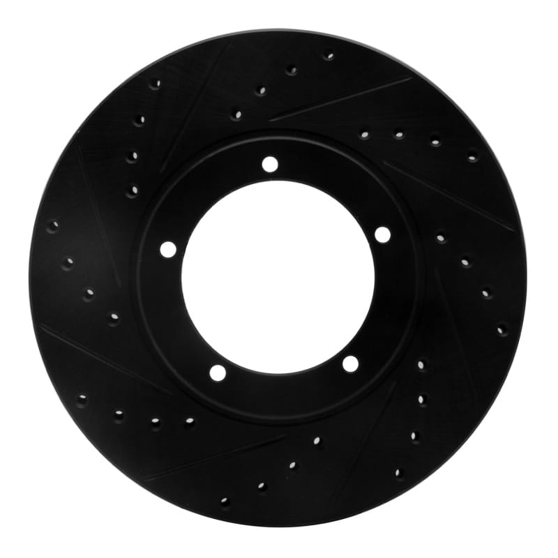 R1 Concepts — R1 67-88 Porsche 914 Front Left Drilled & Slotted Black Brake Rotor
R1 Brake Rotor Drill
