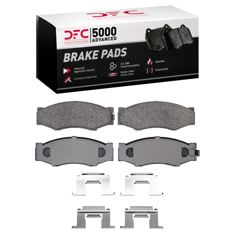 DFC — DFC 87-88 Nissan 200SX Front 5000 Advanced Ceramic Brake Pads and Hardware Kit
DFC Brake Pad Set