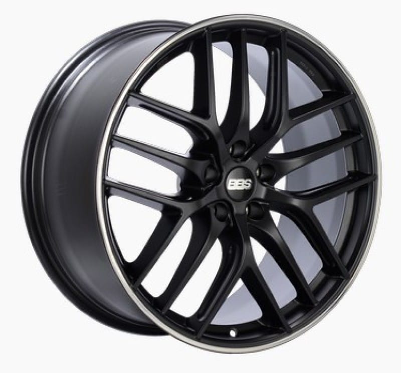 BBS — BBS CC-R 20x8.5 5x114.3 ET40 Satin Black Polished Rim Protector Wheel -82mm PFS/Clip Required