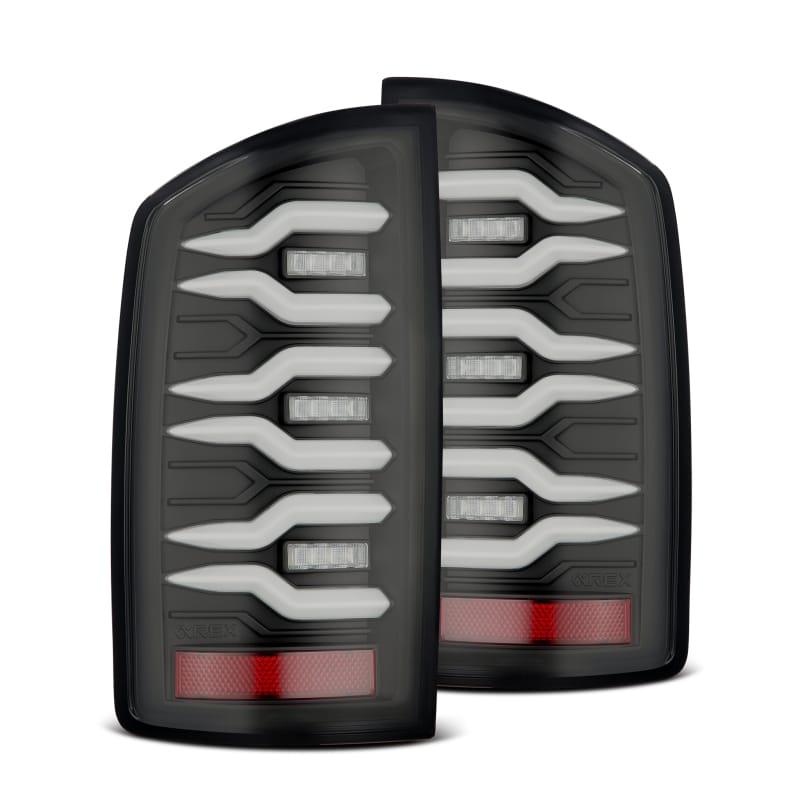 AlphaRex — AlphaRex 02-06 Dodge Ram 1500/03-06 Dodge Ram 2500+3500 Luxx-Series LED Tail Lights (Pair) Black
Taillight Assembly