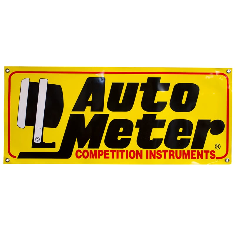 AutoMeter — Autometer 3ft Heavy Race Banner
Race Banner, 3 Hd