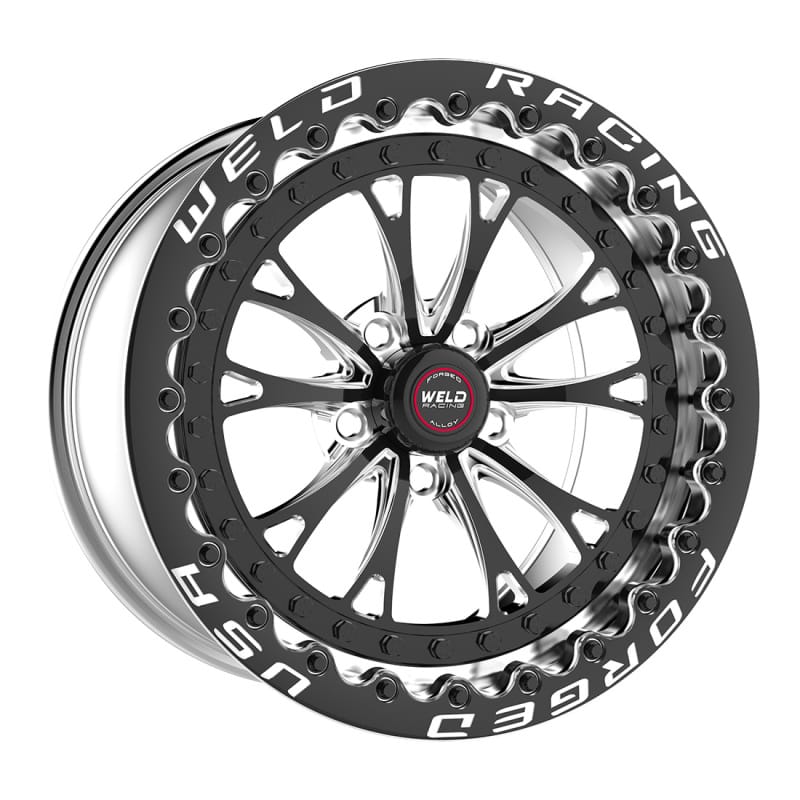 Weld — Weld Vitesse 17x11 / 5x4.75mm BP / 7.7in. BS Black Wheel - Black SBL