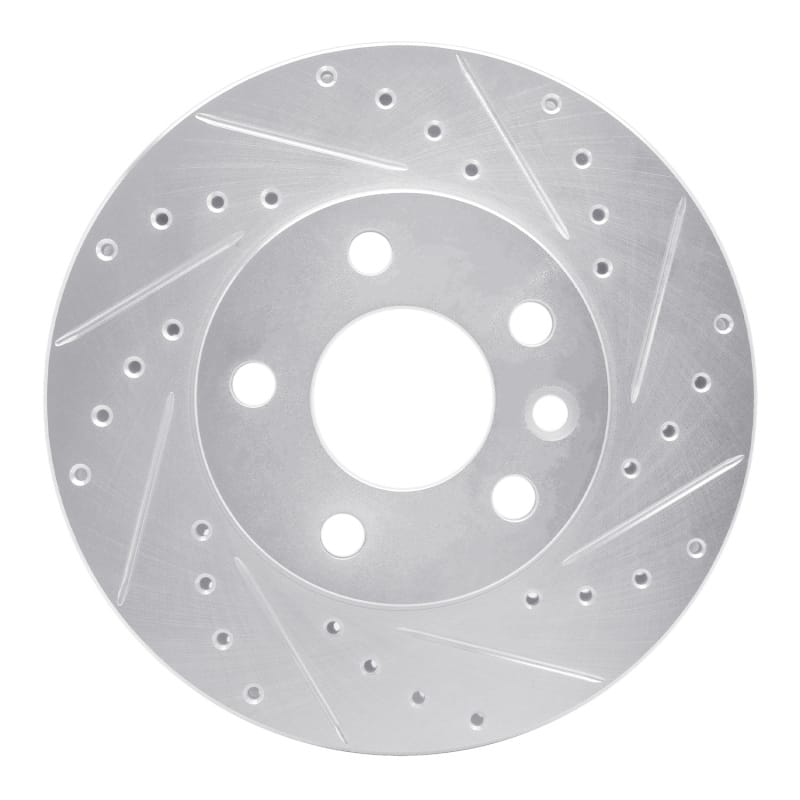 R1 Concepts — R1 96-00 Volkswagen EuroVan Front Right Drilled & Slotted Silver Brake Rotor
R1 Brake Rotor Drill
