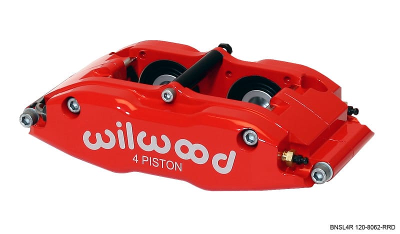 Wilwood — Wilwood Caliper-BNSL4R-Red 1.25in Pistons 1.10in Disc
BRAKE CALIPER