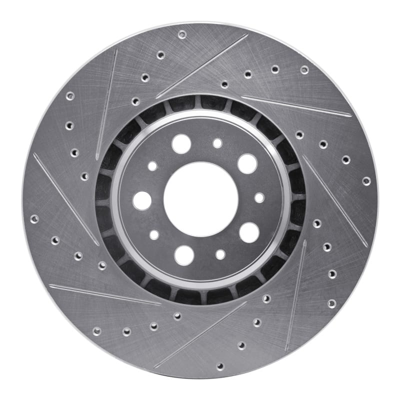 R1 Concepts — R1 03-09 Volvo XC90 Front Left Drilled & Slotted Silver Brake Rotor
R1 Brake Rotor Drill