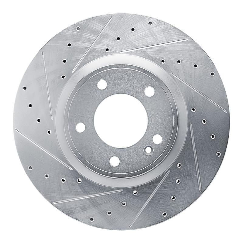 R1 Concepts — R1 19-25 Mercedes-Benz G550 Front Left Drilled & Slotted Silver Brake Rotor
R1 Brake Rotor Drill