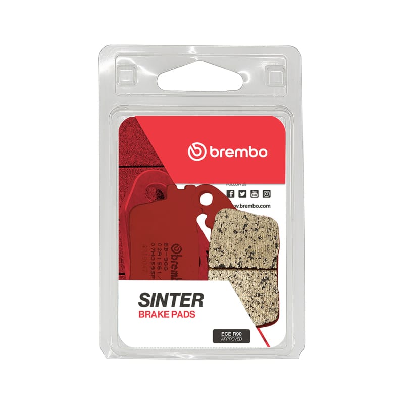 Brembo OE Powersports — Brembo OE 07-12 Honda CB Hornet 600cc Brake Pad - Rear