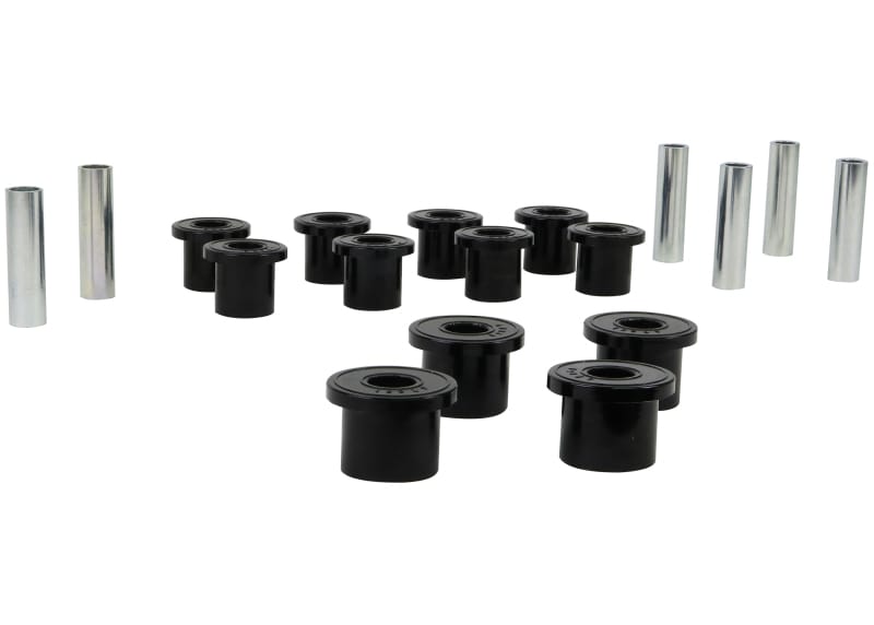 Whiteline — Whiteline 1987-1995 Jeep Wrangler Spring - Eye Front/Rear And Shackle Bushing
Bushing Kit