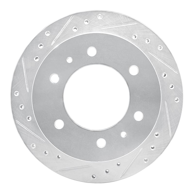 R1 Concepts — R1 88-95 Nissan Pathfinder Rear Left Drilled & Slotted Silver Brake Rotor
R1 Brake Rotor Drill