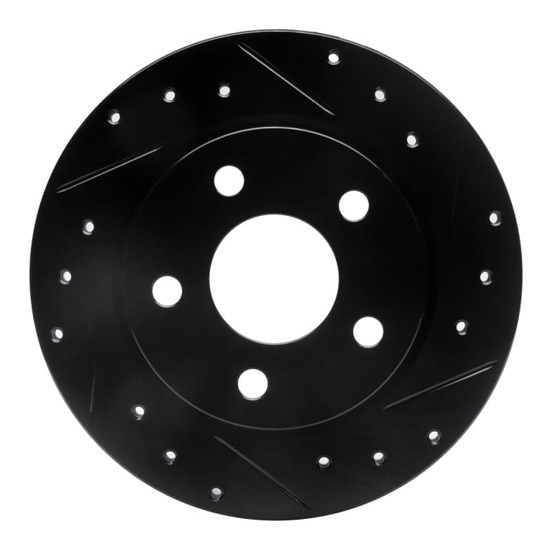 R1 Concepts — R1 93-05 Ford Taurus (Excl SHO) Rear Right Drilled & Slotted Black Brake Rotor
R1 Brake Rotor Drill