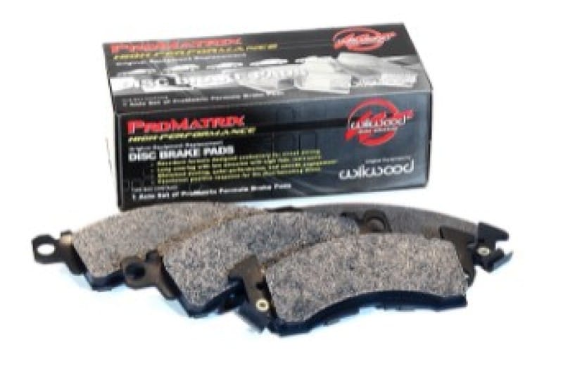 Wilwood — Wilwood Pad Set Promatrix D8 D8-6 D8-4
BRAKE PAD SET