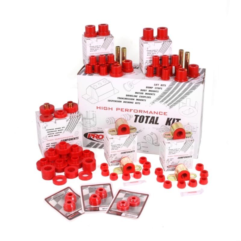 Rugged Ridge — Rugged Ridge Polyurethane Bushing Kit Red 76-79 CJ5 & CJ7
OFFROAD_PERFORMANCEU
Master Bushing Kit