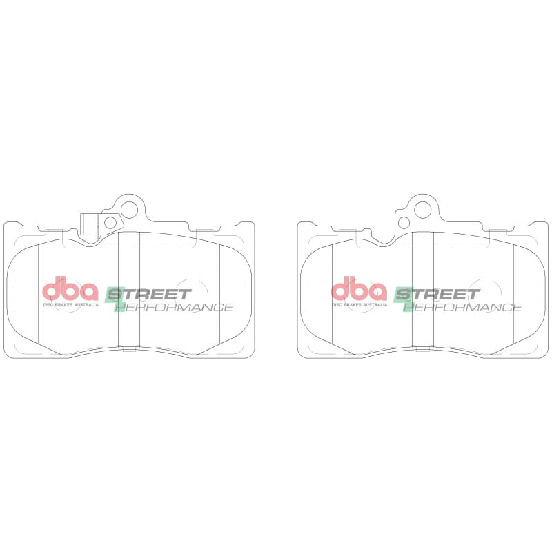 DBA — DBA 16-18 Lexus GS200t (Excl F Sport) Front SP Performance Brake Pads
Brake Pad
