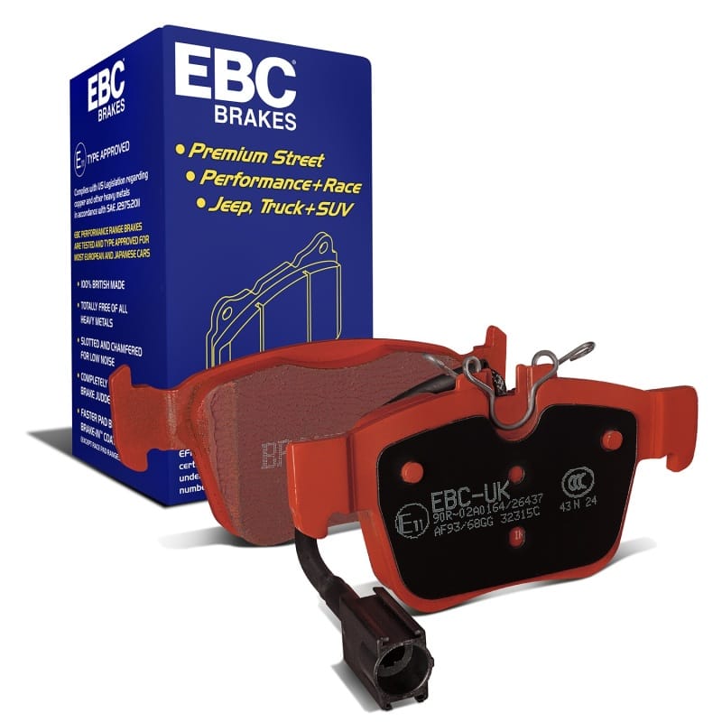 EBC — EBC 2017+ Alfa Romeo Giulia 2.0T Redstuff Rear Brake Pads
Disc Brake Pad