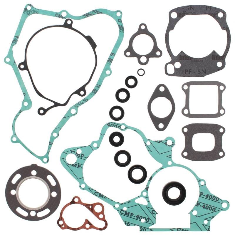 Vertex Pistons — Vertex Gaskets 1985 Honda CR80R Complete Gasket Kit w/ Oil Seals
