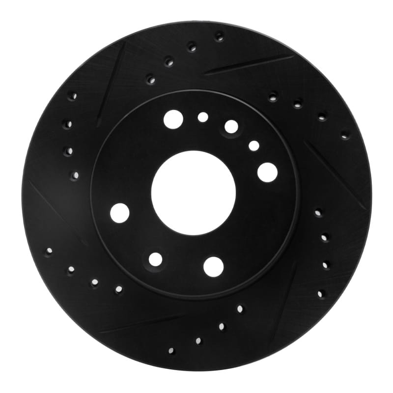 R1 Concepts — R1 94-02 Ford ASPIRE Front Left Drilled & Slotted Black Brake Rotor
R1 Brake Rotor Drill