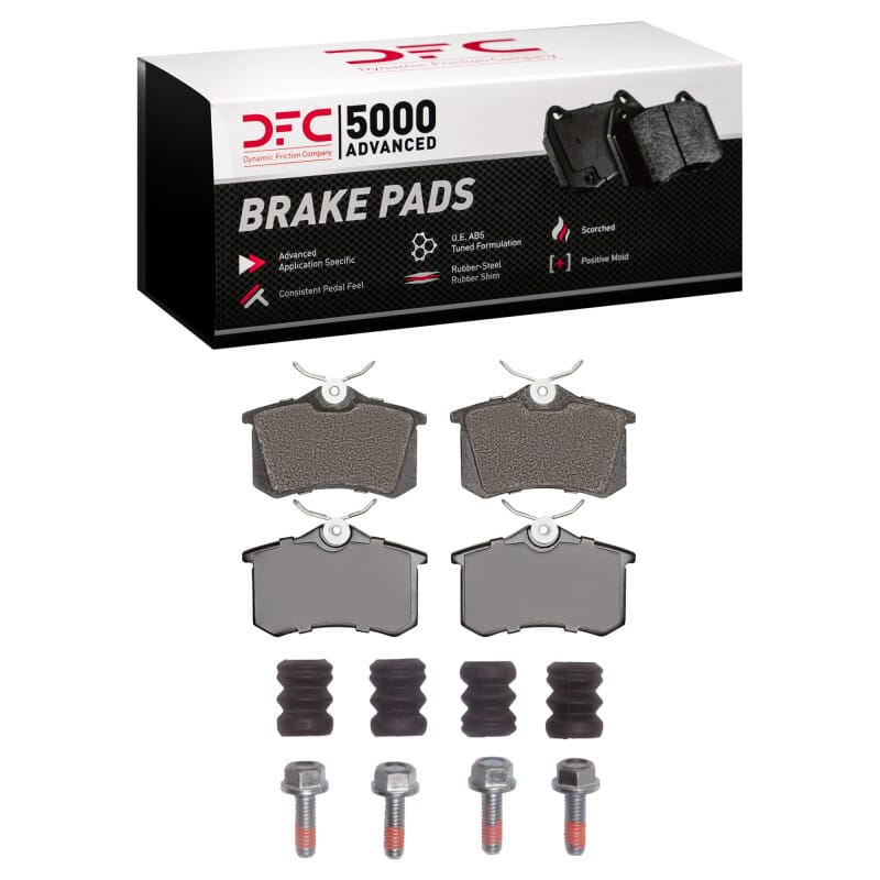 DFC — DFC 86-19 Audi A3 Rear 5000 Advanced Ceramic Brake Pads and Hardware Kit
DFC Brake Pad Set