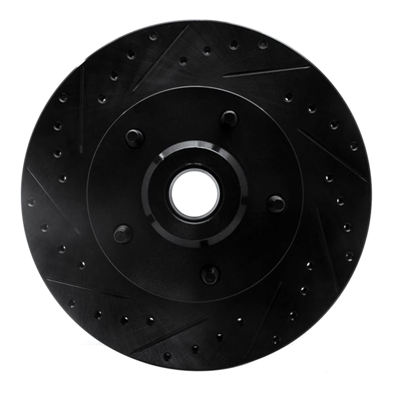 R1 Concepts — R1 03-03 Dodge Ram 1500 Van Front Left Drilled & Slotted Black Brake Rotor
R1 Brake Rotor Drill