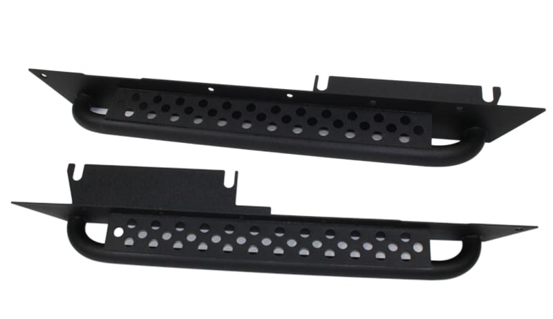 Fishbone Offroad — Fishbone Offroad 97-06 Jeep Wrangler TJ Steel Rock Slider - Black Textured Powdercoat