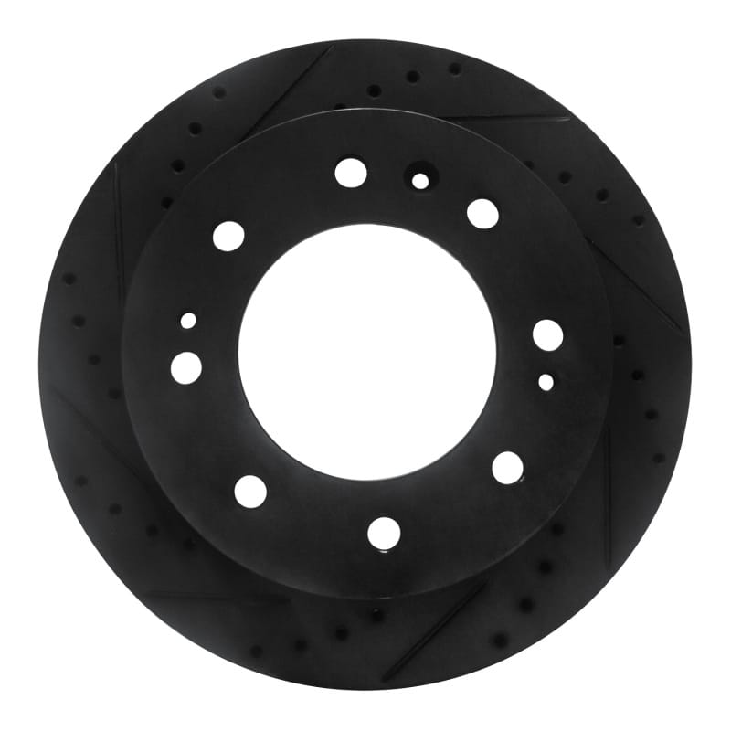 R1 Concepts — R1 11-25 Chevrolet Suburban 3500 HD Front Left Drilled & Slotted Black Brake Rotor
R1 Brake Rotor Drill