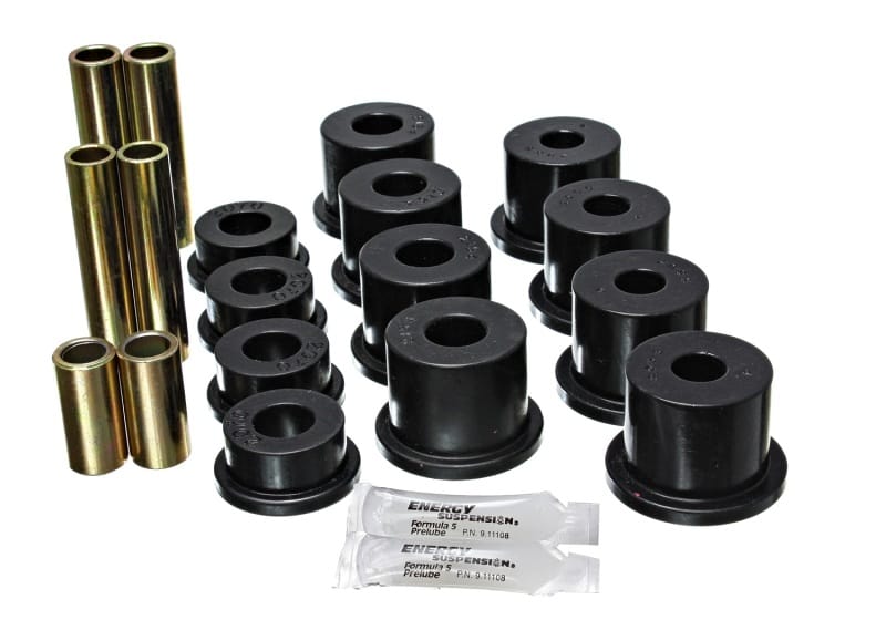 Energy Suspension — Energy Suspension Ford F-450 Spring Bushing Set - Black
Leaf Spring Bushing