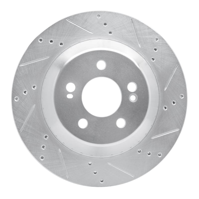 R1 Concepts — R1 15-21 Mercedes-Benz S450 Rear Right Drilled & Slotted Silver Brake Rotor
R1 Brake Rotor Drill