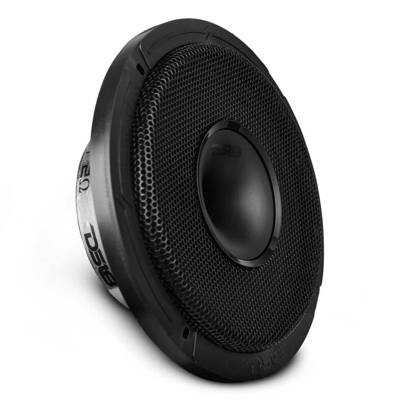 DS18 — DS18 8in 200 Watts RMS 2 ohm Mid-Range Loudspeaker Shallow Grill Included