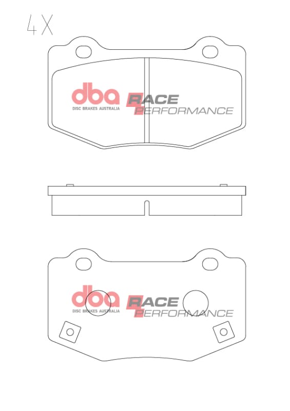 DBA — DBA 16-24 Chevrolet Camaro SS (w/Brembo Calipers) RP Performance Rear Brake Pads
Brake Rotor