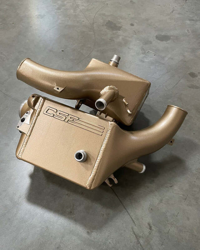 CSF — CSF 2025+ BMW G90 M5 / G99 M5 Touring Charge Air Cooler - Bismark Gold