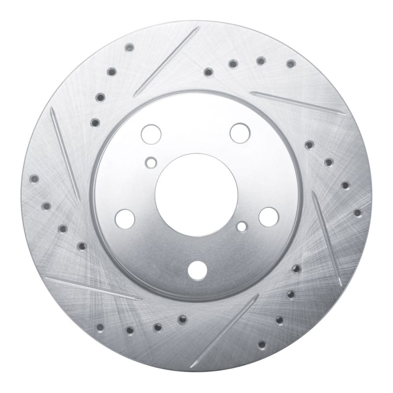 R1 Concepts — R1 92-95 Toyota MR2 Front Left Drilled & Slotted Silver Brake Rotor
R1 Brake Rotor Drill