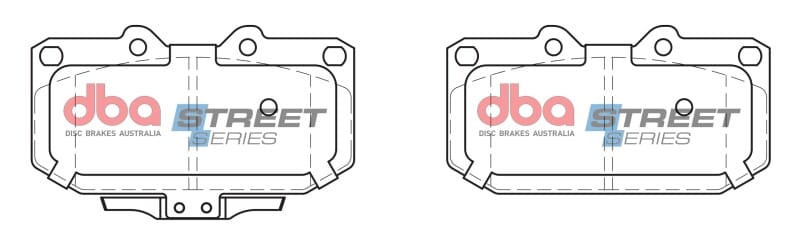DBA — DBA 06-07 Subaru Impreza WRX Front Street Series Brake Pads
Brake Pad