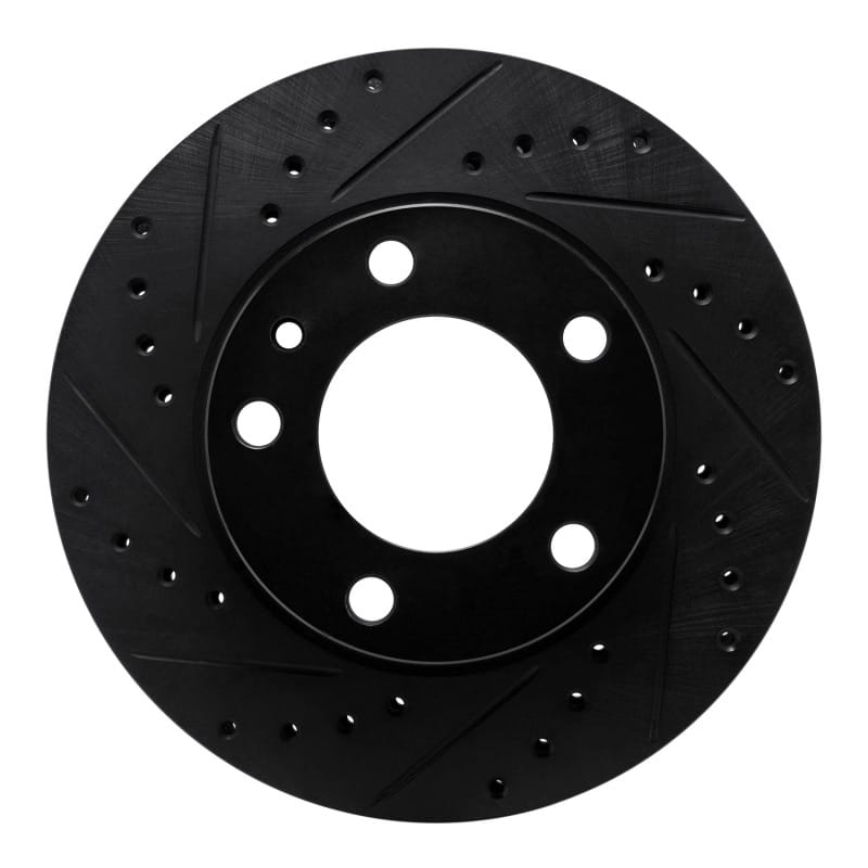 R1 Concepts — R1 82-89 BMW 635CSI Front Left Drilled & Slotted Black Brake Rotor
R1 Brake Rotor Drill
