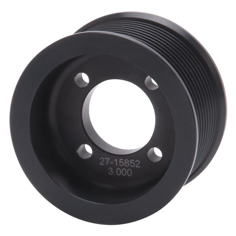 Edelbrock — Edelbrock Pulley Supercharger Enforcer 10 Rib 3In Black
SUPERCHARGER COMPONE