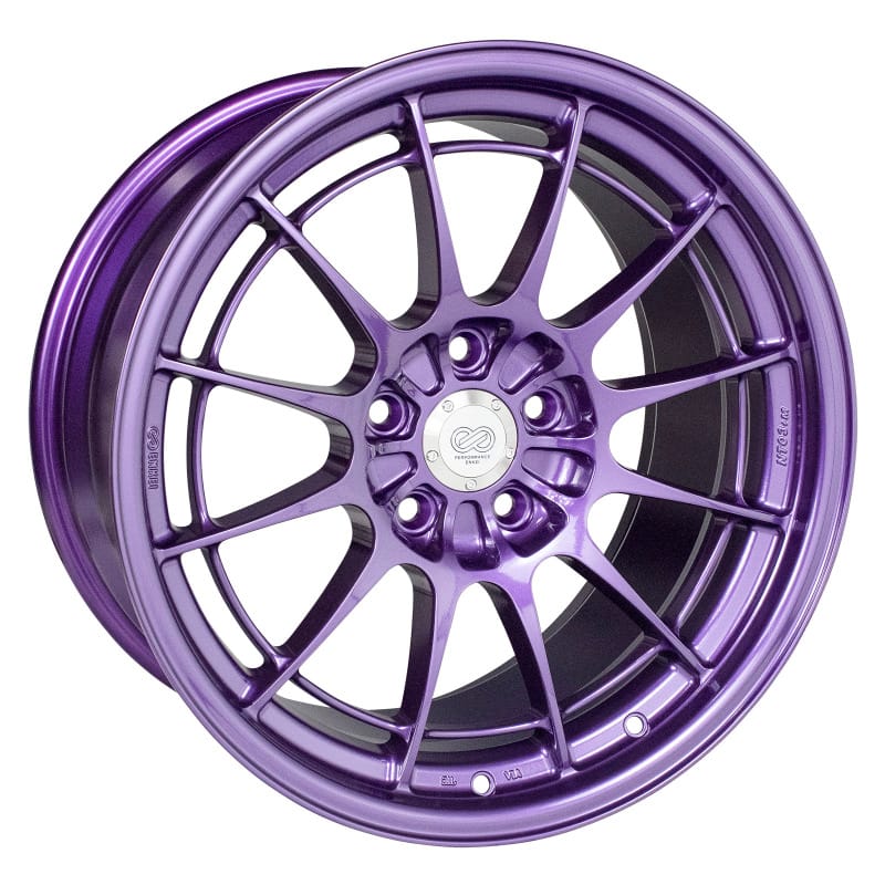 Enkei — Enkei NT03+M 18x9.5 5x114.3 40mm Offset 72.6mm Bore Purple Wheel (MOQ 40)
enk365-895-6540PR