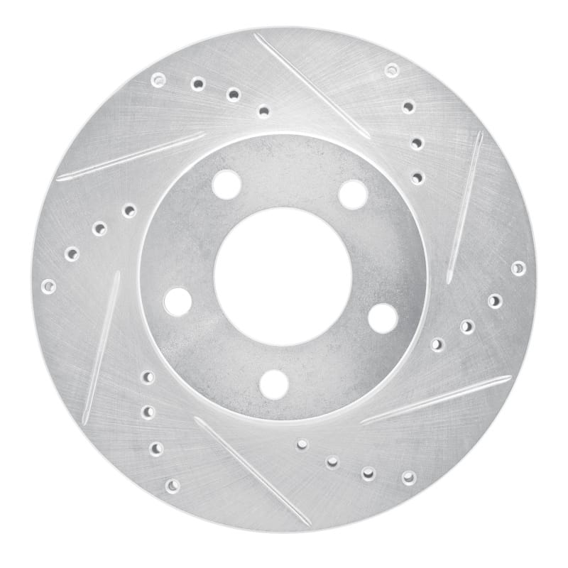R1 Concepts — R1 01-07 Ford Escape Front Right Drilled & Slotted Silver Brake Rotor
R1 Brake Rotor Drill