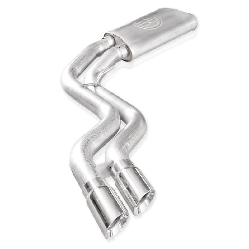 Stainless Works — Stainless Works 2015-18 F-150 Exhaust X-Pipe Resonator Muffler Exits In Front Of Passenger Rear Tire
Exhaust System