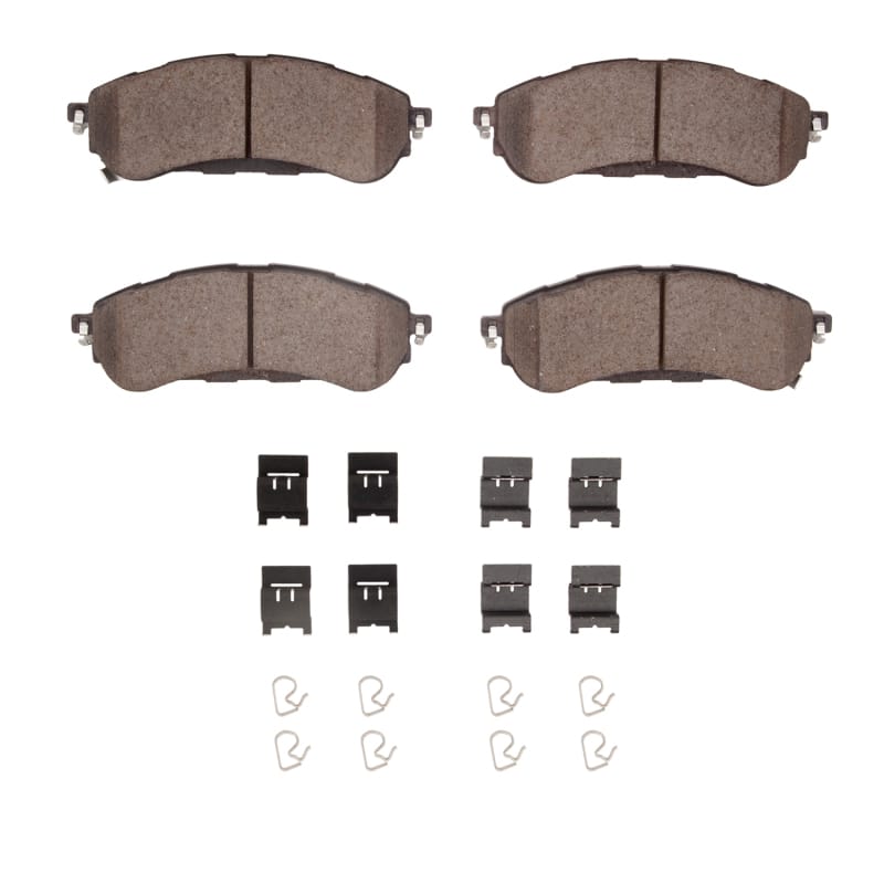 DFC — DFC 19-23 Ford Ranger (USA/Canada) Rear Ultimate Duty Performance Brake Pads and Hardware Kit