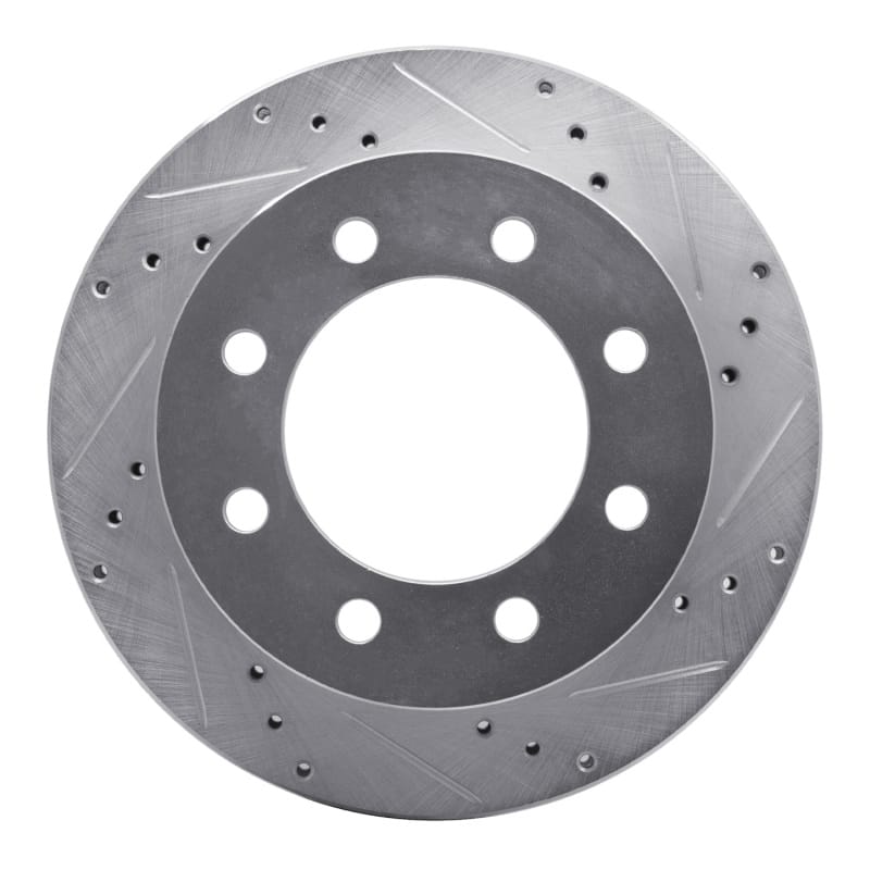 R1 Concepts — R1 00-02 Dodge Ram 3500 Front Right Drilled & Slotted Silver Brake Rotor
R1 Brake Rotor Drill
