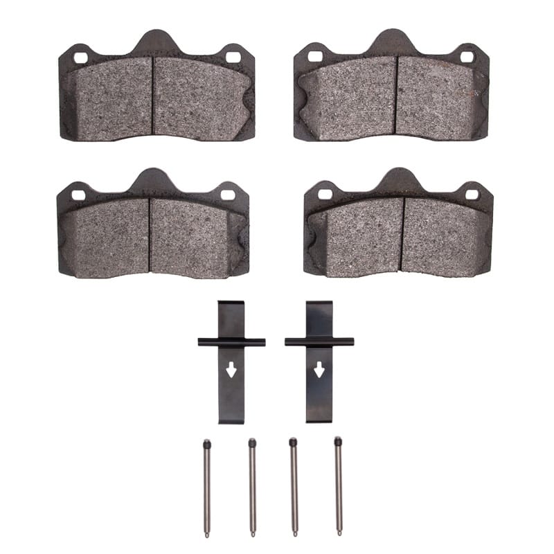 DFC — DFC 10-15 Lotus Evora Rear 5000 Advanced Low Metallic Brake Pads and Hardware Kit
DFC Brake Pad Set